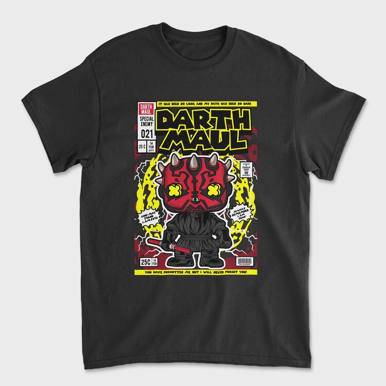 Darth Maul, Tricou Barbati (Unisex)