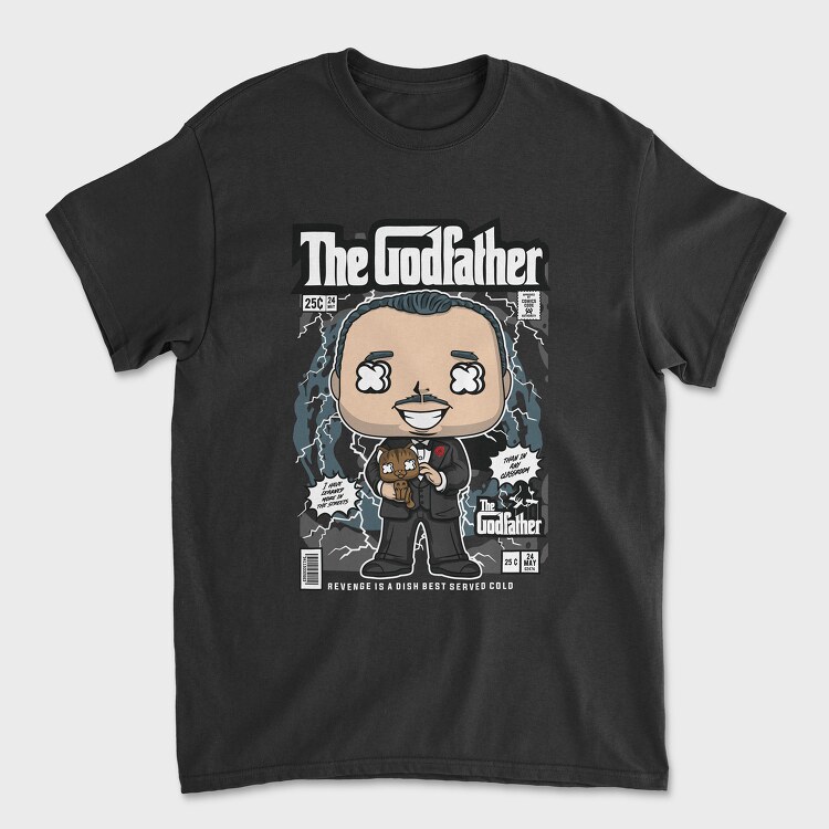 Godfather Vito Corleone, Tricou Barbati (Unisex)