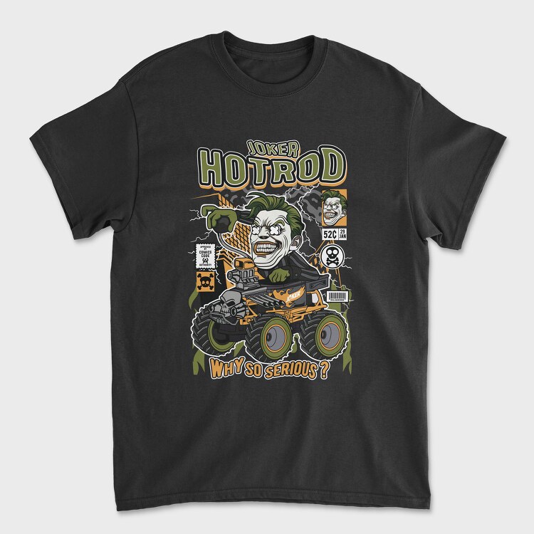 Joker Hotrod, Tricou Barbati (Unisex)