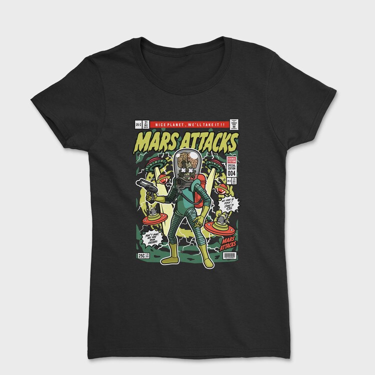 Mars Attacks, Tricou Femei