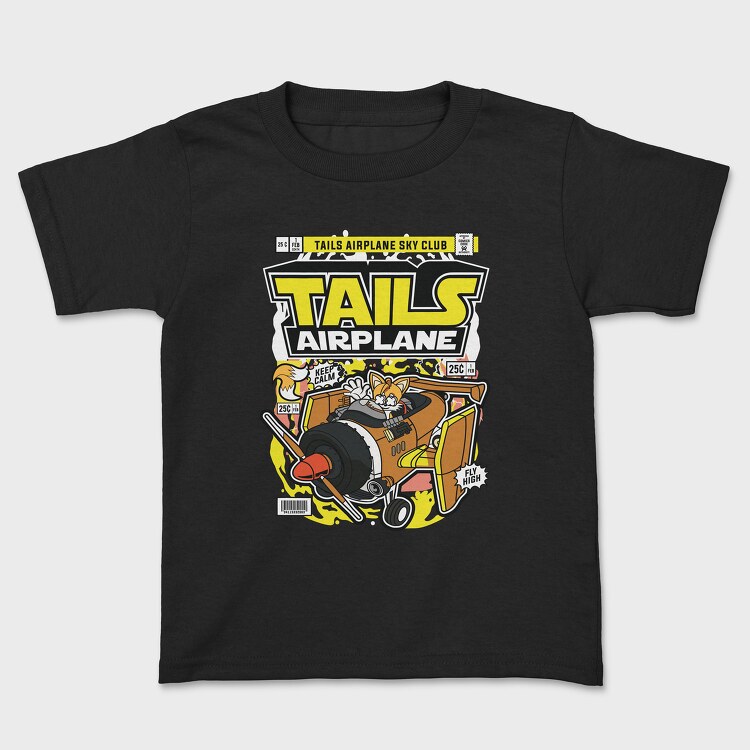 Sonic Tails Airplane, Tricou Copii