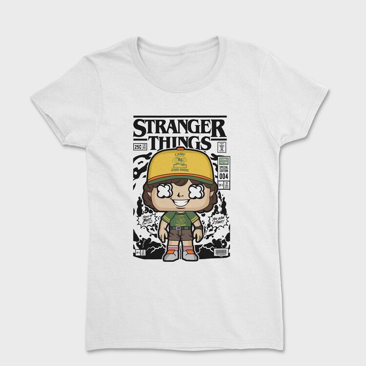 Stranger Things Dustin, Tricou Femei