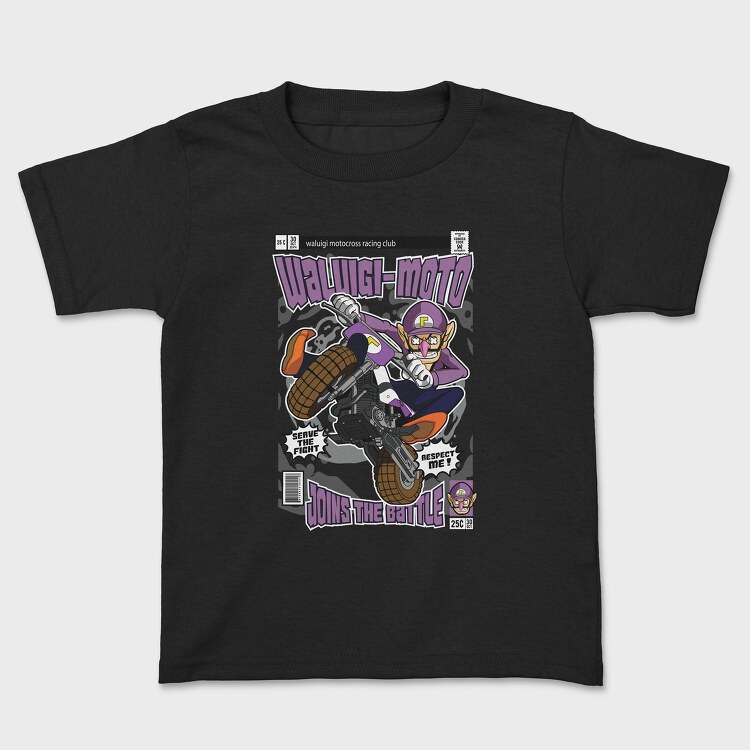 Waluigi Motocross, Tricou Copii