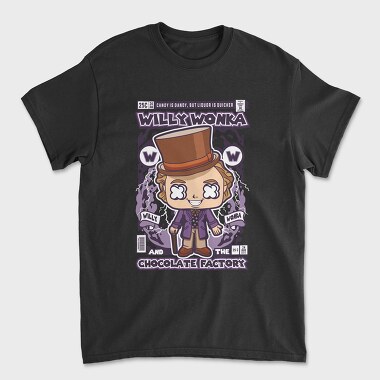 Willy Wonka And The Chocolate Factory, Tricou Barbati (Unisex)