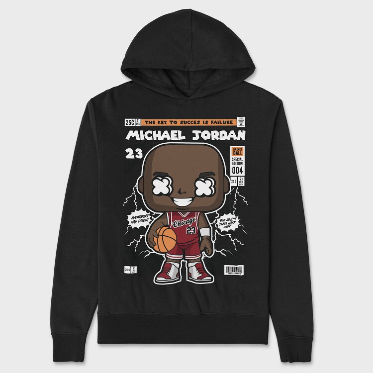 Michael Jordan, Hanorac Oversize Barbati (Unisex)