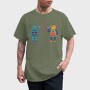 Robots Walkie Talkie, Tricou Barbati (Unisex)
