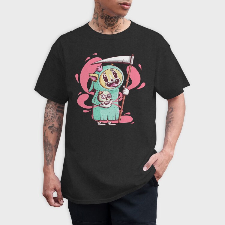 Deathly Catrina, Tricou Barbati (Unisex)