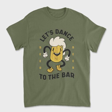 Beer Dancing, Tricou Barbati (Unisex)