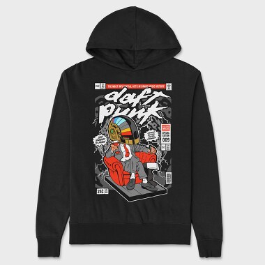 The Daft Punk Boss, Hanorac Oversize Barbati (Unisex)