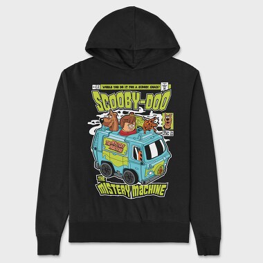 The Mistery Machine, Hanorac Oversize Barbati (Unisex)