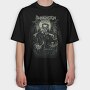 Frankenstein Rocks, Tricou Oversize Barbati (Unisex)