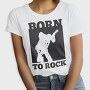 Born To Rock Guitar, Tricou Femei