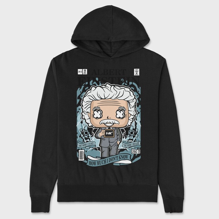 Einstein, Hanorac Oversize Barbati (Unisex)