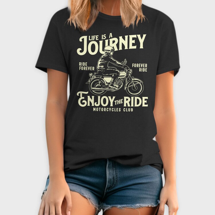 Ride Forever Journey, Tricou Barbati (Unisex)