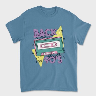 Back To The 90S, Tricou Barbati (Unisex)