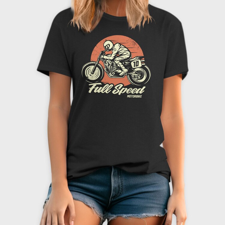 Full Speed Motorbike, Tricou Barbati (Unisex)