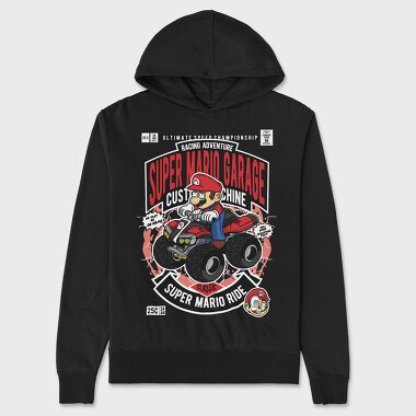 Mario Ride, Hanorac Oversize Barbati (Unisex)