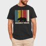 Grizzly Bear Sunset, Tricou Barbati (Unisex)