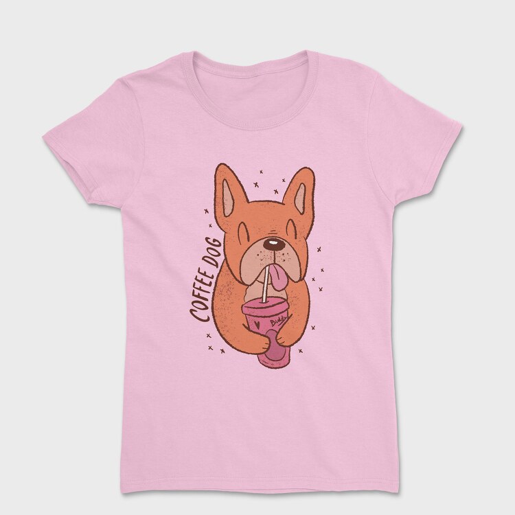 Tricou Femei, Coffee Dog