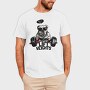 Bulldog Weight Lifter, Tricou Barbati (Unisex)