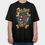 Ride Loose Skull, Tricou Oversize Barbati (Unisex)