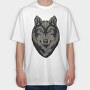 Wolfs Gaze, Tricou Oversize Barbati (Unisex)
