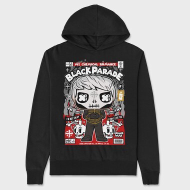 Gerard Way Black Parade, Hanorac Oversize Barbati (Unisex)