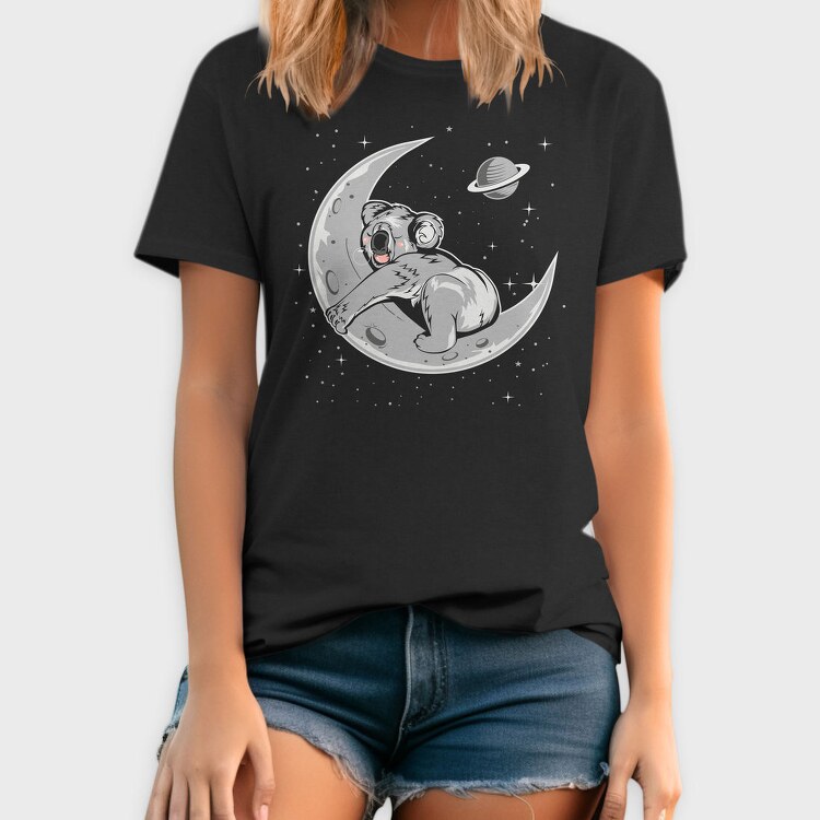 Koala Moon Night, Tricou Barbati (Unisex)