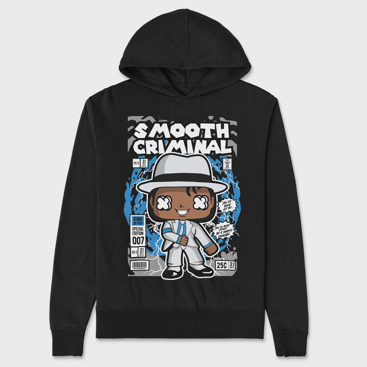 Michael Jackson Smooth Criminal, Hanorac Oversize Barbati (Unisex)