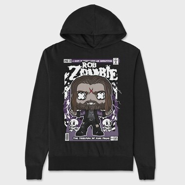 Rob Zombie, Hanorac Oversize Barbati (Unisex)