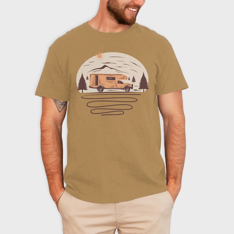 Roadtrip Adventure, Tricou Barbati (Unisex)