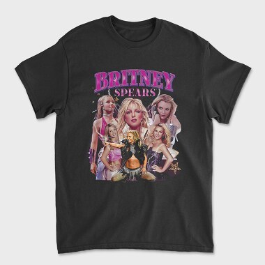 Britney Spears 2, Tricou Barbati (Unisex)