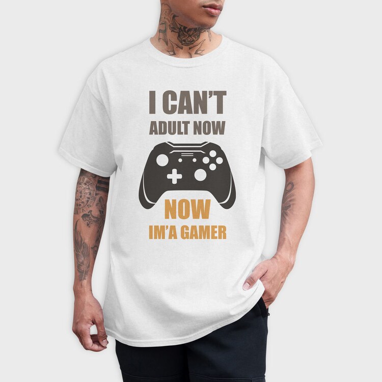 Gamer Now Adult, Tricou Barbati (Unisex)