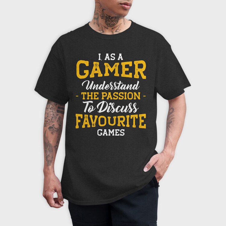 Gamer Passion Favorite, Tricou Barbati (Unisex)