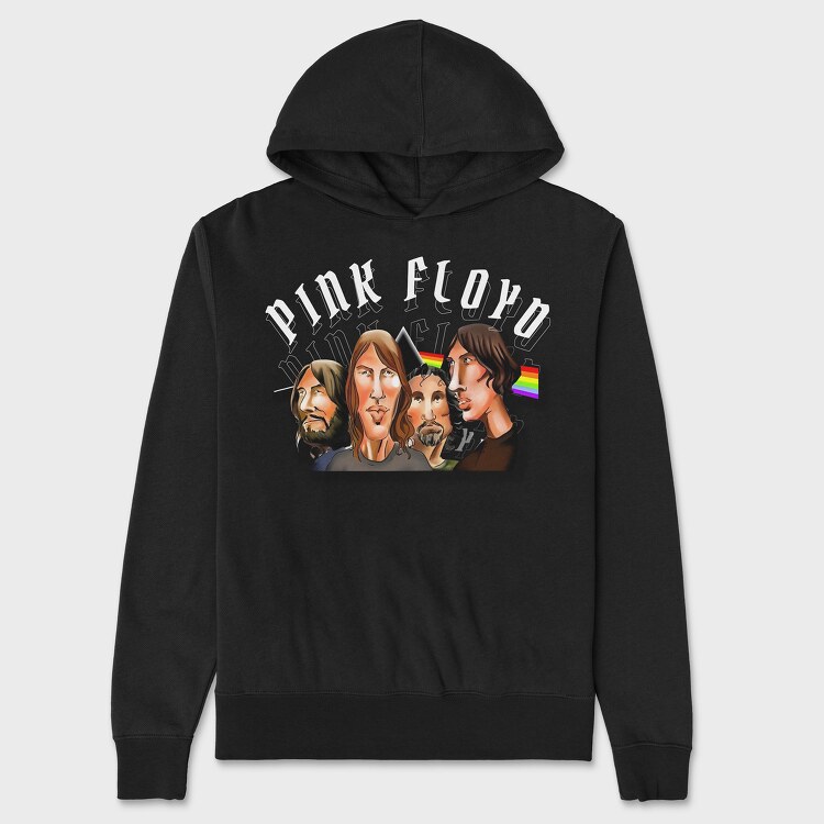 Pink Floyd 9, Hanorac Oversize Barbati (Unisex)