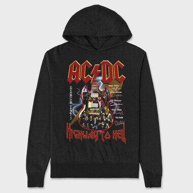 ACDC 3, Hanorac Oversize Barbati (Unisex)