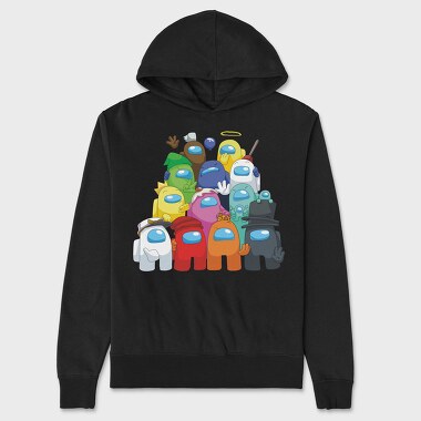 Among Us Friends, Hanorac Oversize Barbati (Unisex)