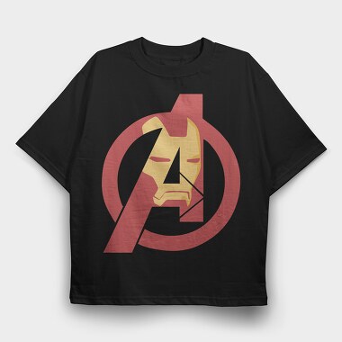 Avengers Shield, Tricou Oversize Barbati (Unisex)