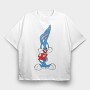 Baby Looney Tunes, Tricou Oversize Barbati (Unisex)