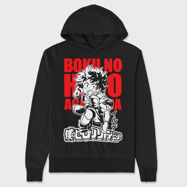 Boku No Hero Academia, Hanorac Oversize Barbati (Unisex)
