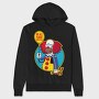 Clown Float Down Here, Hanorac Oversize Barbati (Unisex)