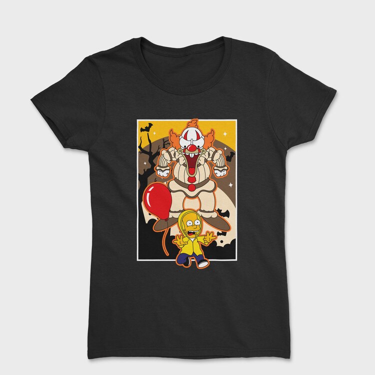 Clown Simpson Horror, Tricou Femei