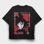Dark Future Black, Tricou Oversize Barbati (Unisex)