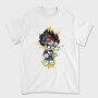 Day Of The Dead Vegeta, Tricou Barbati (Unisex)