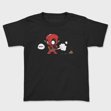 Deadpool Chibi Poop, Tricou Copii
