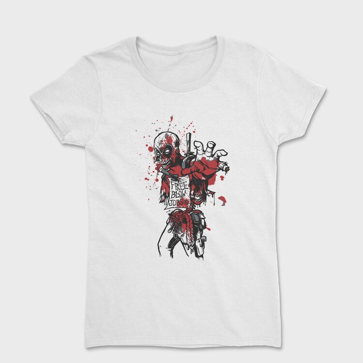 Deadpool Free Blow Jobs, Tricou Femei