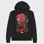 Deadpool Marvel, Hanorac Oversize Barbati (Unisex)