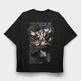 Demon Slayer Blade Strike, Tricou Oversize Barbati (Unisex)
