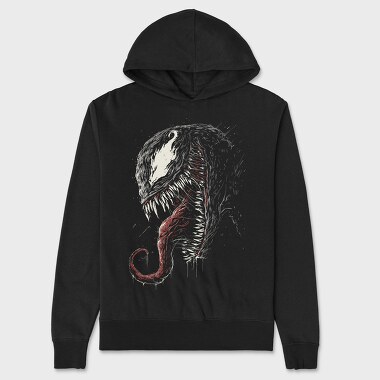 Elephant Blood Sketch, Hanorac Oversize Barbati (Unisex)