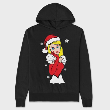 Christmas Cinderella, Hanorac Oversize Barbati (Unisex)